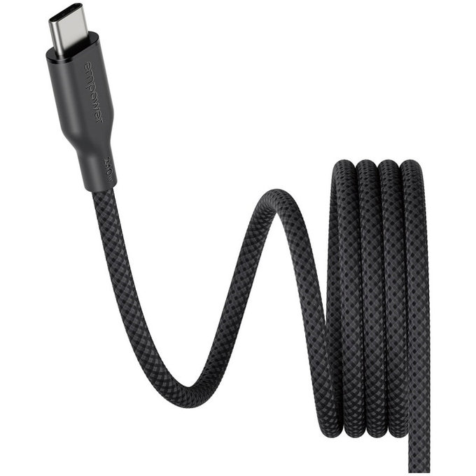 Cablu USB-C, 240 W, Magnetic, 1, 5 m, Space Black, empower