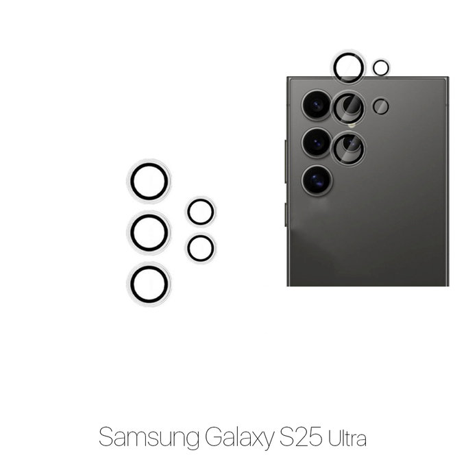 FixPremium Glass - Sticlă Călită Cameră Spate fără Ramă pentru Samsung S25 Ultra