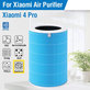 Xiaomi Mi Mijia Air Purifier 4 Pro - Filtru HEPA (Antibacterian) (Albastru)