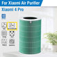 Xiaomi Mi Mijia Air Purifier 4 Pro - Filtru HEPA (Strat catalitic) (Verde)