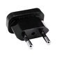 Adaptor 220V pentru priză de la US la EU (Negru)