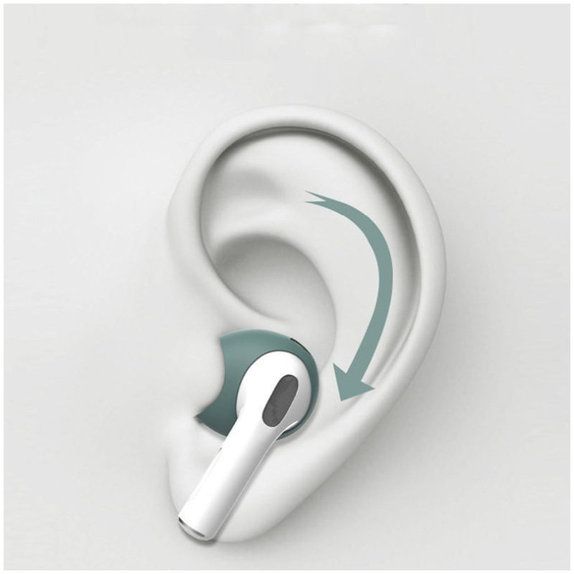 Vârfuri de Urechi din Silicon de Schimb pentru Apple AirPods 3, Negru