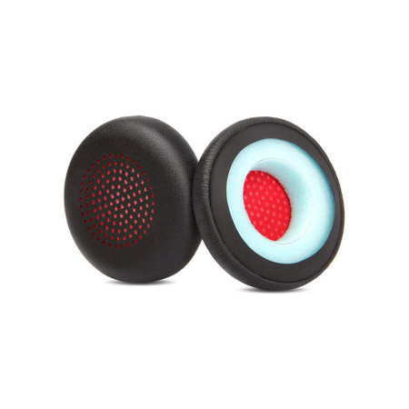 Perne de Schimb pentru Poly Blackwire 5200, Voyager 5200, Spumă cu memorie + piele PU, Negru, 1 pereche