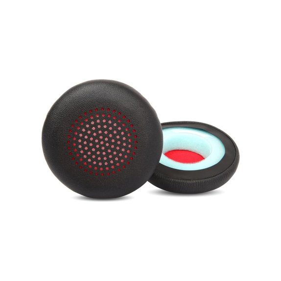 Perne de Schimb pentru Poly Blackwire 5200, Voyager 5200, Spumă cu memorie + piele PU, Negru, 1 pereche