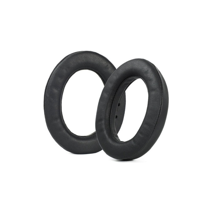 Perne de Schimb pentru Sennheiser HD490 Pro, HD490 Pro Plus, Spumă cu memorie + piele PU, Negru, 1 pereche