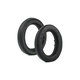 Perne de Schimb pentru Sennheiser HD490 Pro, HD490 Pro Plus, Spumă cu memorie + piele PU, Negru, 1 pereche