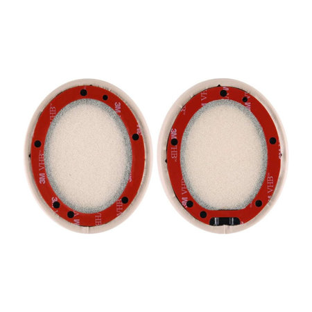 Perne de Schimb pentru Beats Studio 2.0 și 3.0, Spumă cu memorie + piele PU, Bej, 1 pereche