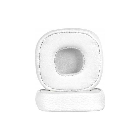 Perne de Schimb pentru Marshall Major IV, Spumă cu memorie + piele PU, Alb, 1 pereche