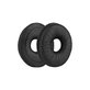 Perne de Schimb pentru Panasonic Technics RP-DJ1200, RP-DJ1205, RP-DJ1210, Spumă cu memorie + piele PU, Negru, 1 pereche