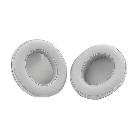 Perne de Schimb pentru Razer Nari și Kraken, Spumă cu memorie + piele PU + Neopren, Gri, 1 pereche