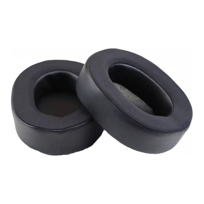 Perne de Schimb pentru Sony WH-1000XM5, Spumă cu memorie + Neopren, Negru, Gel Răcoritor, 1 pereche