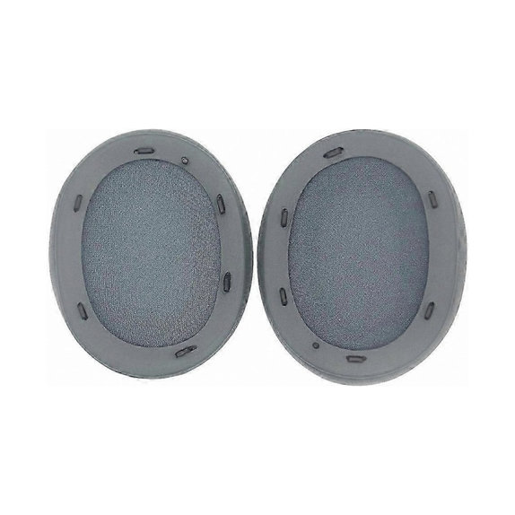 Perne de Schimb pentru Sony WH-ULT900N, Spumă cu memorie + piele PU, Gri, 1 pereche
