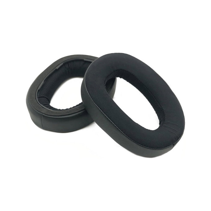 Perne de Schimb pentru Sennheiser GSP500, GSP600, Spumă cu memorie + piele PU, Negru, Gel Răcoritor, 1 pereche