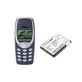 Baterie pentru Nokia 3310, 3330, 1220, 1260, 3560, 5510, 6650, 6800, BLC-2, Li-ion, 3.7V, 1100mAh, HQ