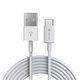 Cablu USB / USB-C Smart, 2.1A, 2m, alb, Devia