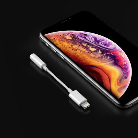 Adaptor Smart 3,5mm Jack / Lightning, alb, Devia