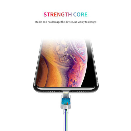 Cablu Lightning / USB-C Smart, PD 20W, 1m, alb, Devia