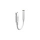 Adaptor Smart 3,5mm Jack / USB-C, alb, Devia