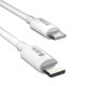 Cablu Lightning / USB-C Smart, PD 27W, 2m, alb, Devia