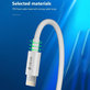 Cablu Lightning / USB-C Smart, PD 27W, 2m, alb, Devia