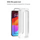 Sticlă securizată FullCover cu aplicator pentru iPhone 15, Devia