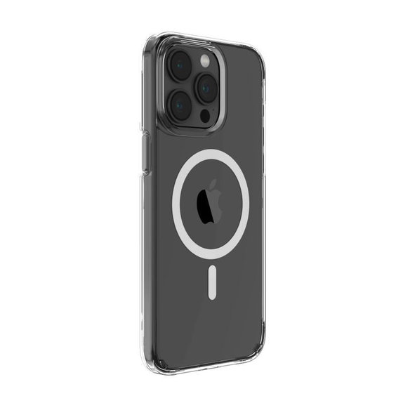 Husă Elemental cu MagSafe pentru iPhone 15 Pro Max, transparentă, Devia