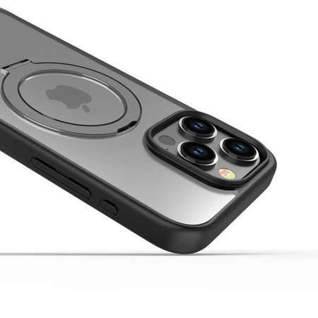 Husă Delight cu MagSafe pentru iPhone 15 Pro Max, negru, Devia