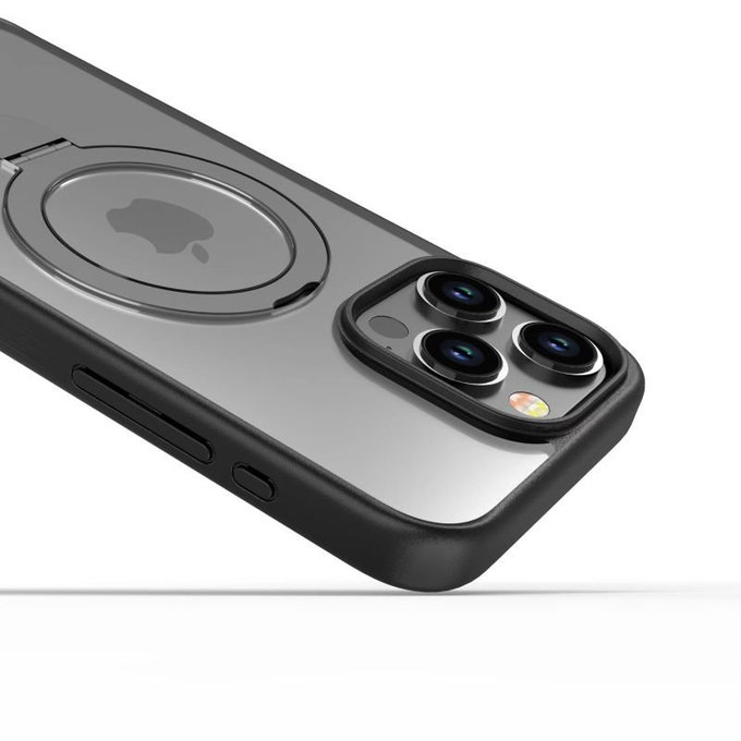 Husă Delight cu MagSafe pentru iPhone 15 Pro Max, negru, Devia