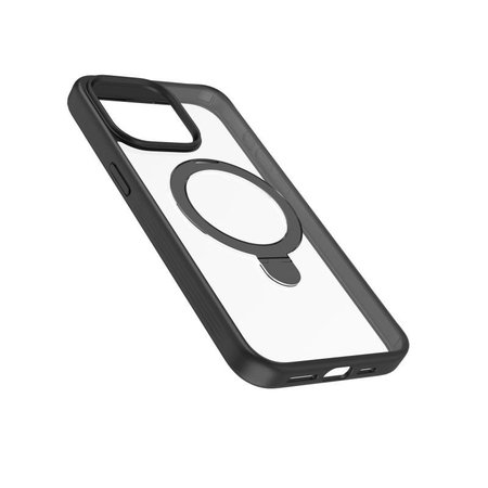 Husă Delight cu MagSafe pentru iPhone 15 Pro Max, negru, Devia