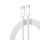 Cablu USB-C / USB-C Smart, PD 60W, 1m, alb, Devia