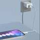 Cablu USB-C / USB-C Smart, PD 60W, 1m, alb, Devia