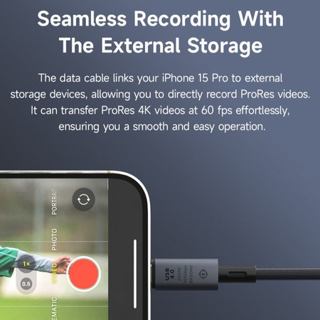 Cablu USB-C / USB-C Extreme Speed, 240W, 8K 60Hz, 1m, negru, Devia