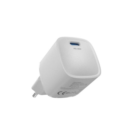 Adaptor de încărcare Mini USB-C, PD 30W, alb, Devia