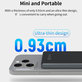 PowerBank MagSafe Extreme Speed Mini cu display, PD 20W, 5000mAh, Space Grey, Devia