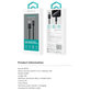 Cablu USB / USB-C Gracious, 2.1A, 2m, negru, Devia
