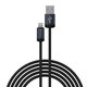 Cablu Lightning / USB Gracious, 2,4A, 1m, negru, Devia
