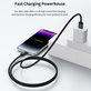 Cablu Lightning / USB Gracious, 2,4A, 1m, negru, Devia