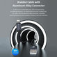 Cablu Lightning / USB Gracious, 2,4A, 2m, negru, Devia