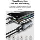 Încărcător auto Extreme Speed USB-C + USB-A, PD 30W, QC 3.0 18W, gri, Devia