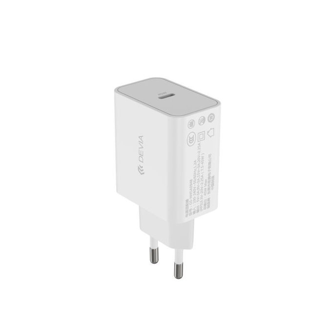 Adaptor de încărcare Rocket USB-C, PD 45W, alb, Devia