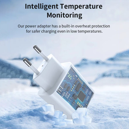 Adaptor de încărcare Rocket USB-C, PD 45W, alb, Devia