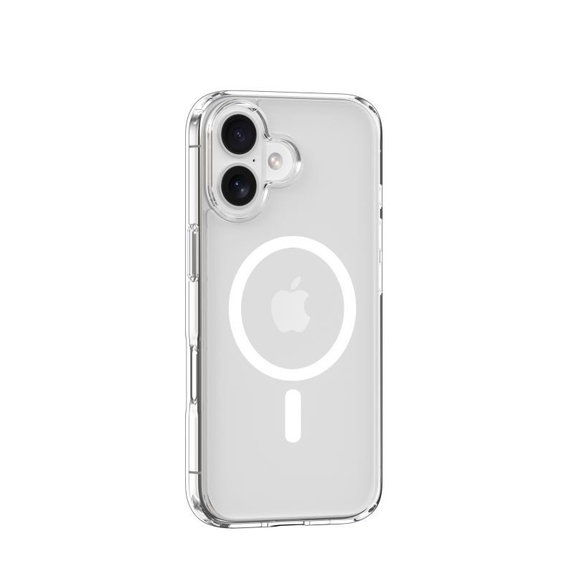 Husă Clear cu MagSafe pentru iPhone 16, transparentă, Devia