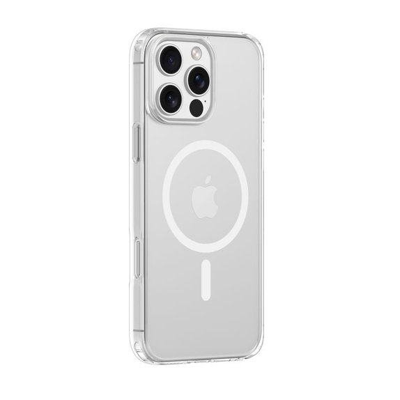 Husă Clear cu MagSafe pentru iPhone 16 Pro Max, transparentă, Devia