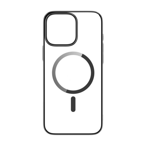 Husă Glimmer cu MagSafe pentru iPhone 16 Pro, negru, Devia
