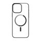 Husă Glimmer cu MagSafe pentru iPhone 16 Pro Max, negru, Devia