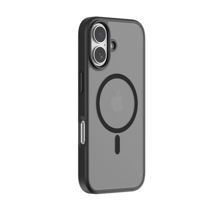 Husă Pino cu MagSafe pentru iPhone 17, negru, Devia