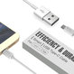 Cablu USB / USB-C Smart, 2.1A, 1m, alb, Devia