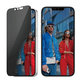 Sticlă securizată UWF Privacy pentru iPhone 17e/16e/14/13/13 Pro, Negru, PanzerGlass