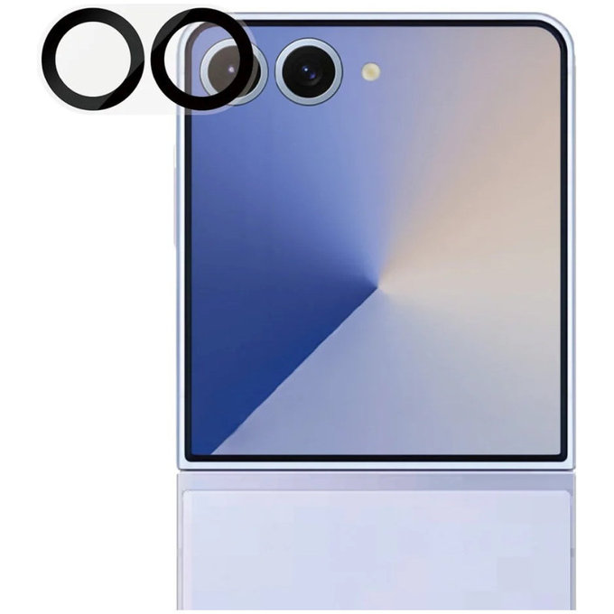 Protecție lentile cameră PicturePerfect pentru Samsung Z Flip7, Negru, PanzerGlass