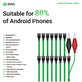Cablu de alimentare service Android, 16-în-1, 2UUL PW04